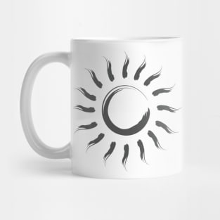 Minimal Sun Flare Design Mug